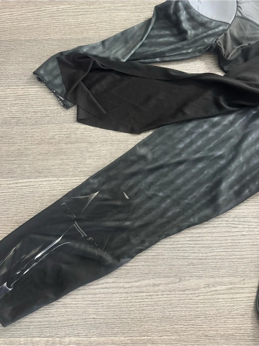 Star Wars Darth Vader Youth Halloween Costume Rubie’s Size Large Jumpsuit ONLY